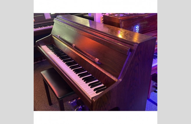 Bentley Dark Satin Oak 108 Upright Piano, Used - All Inclusive Premium Package (SN:150772) - Image 5